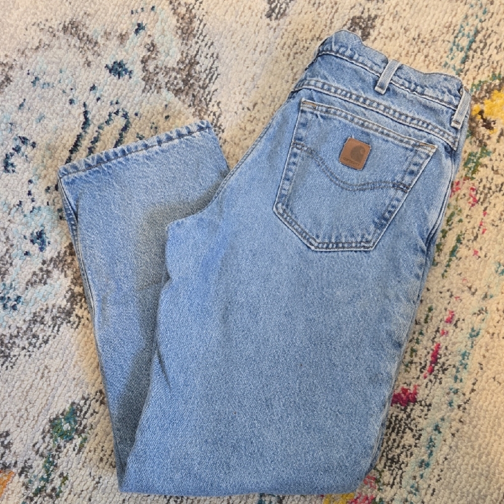 Carhartt Vintage Lined Men's Straight Jeans - Light Blue